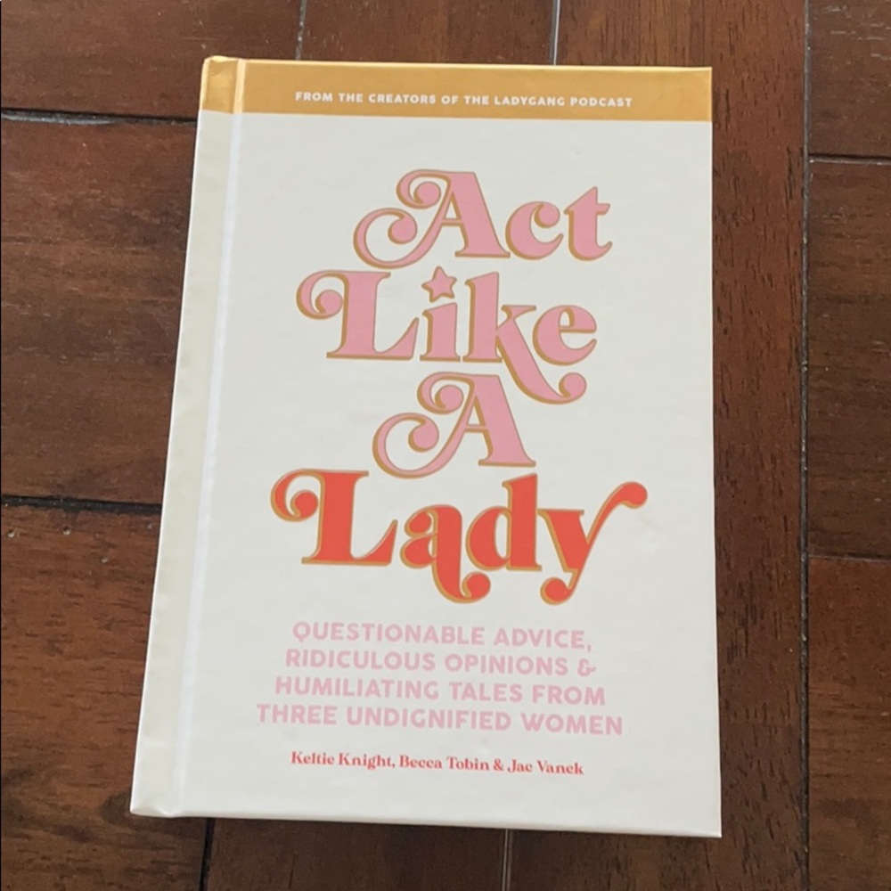 🆕 without Tags, Act Like A Lady Book